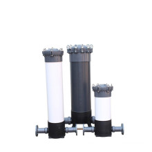 Boîtier de filtre à cartouche UPVC plastique avec cartouche PP pour le traitement de l&#39;eau de mer